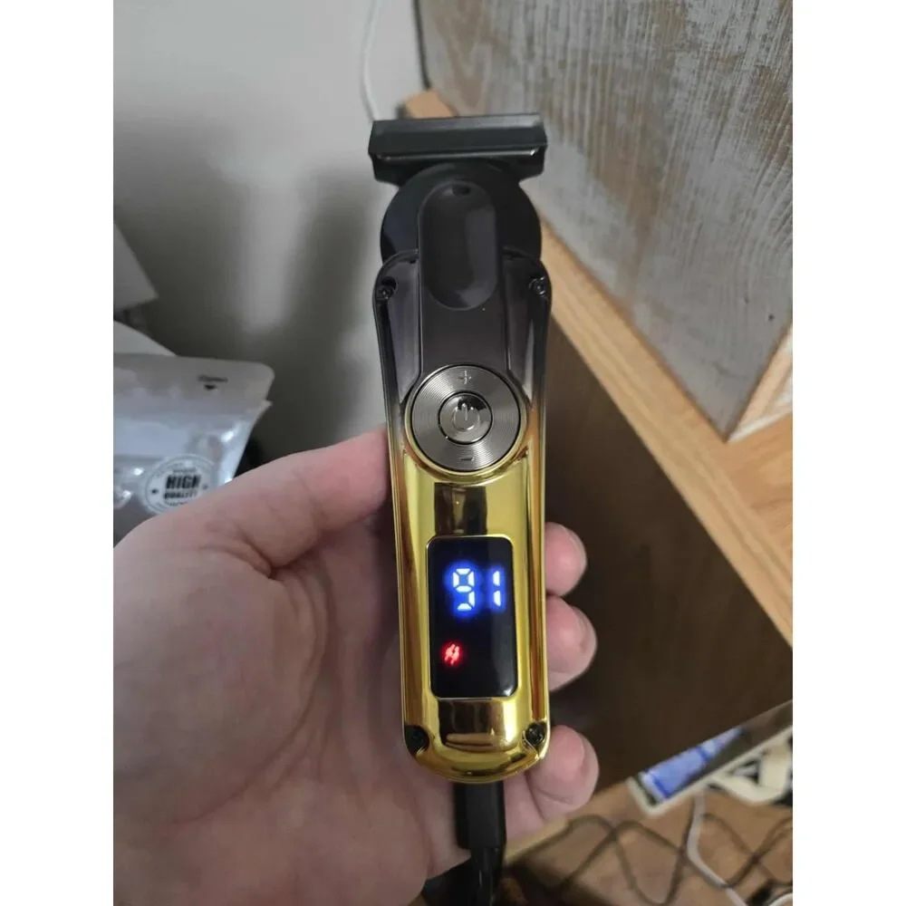 6-in-1 Men's Hair Clipper Beard Trimmer Waterproof Cordless Grooming Kit
